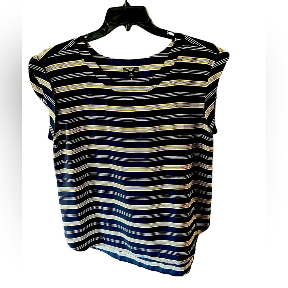 NWT Ann Taylor Striped Blouse